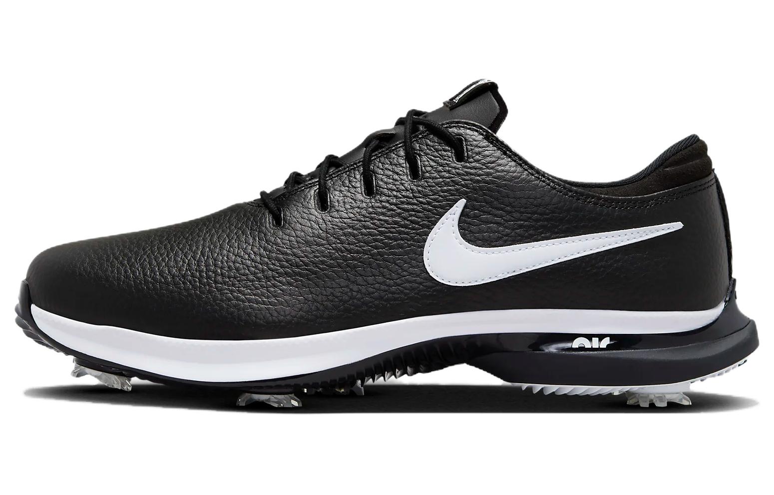 Nike Air Zoom Victory Tour 3 shock-absorbing and wear-resistant low-top golf shoes men's black and white