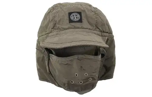 STONE ISLAND Polyamide, Cotton, Polyester Hats & Caps Kids' Green