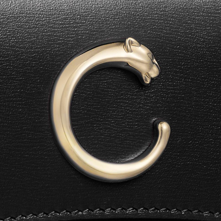 Женская сумка Cartier (черная) — фото 5