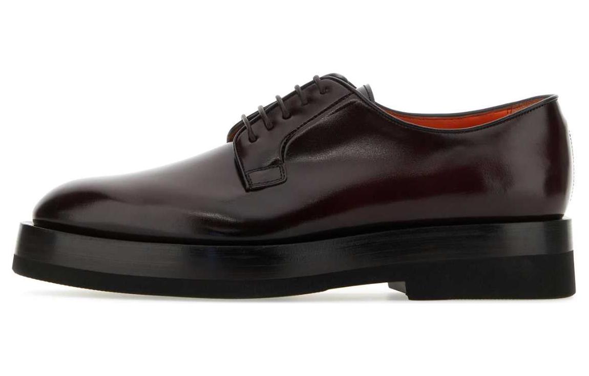 Туфли на низком каблуке Santoni