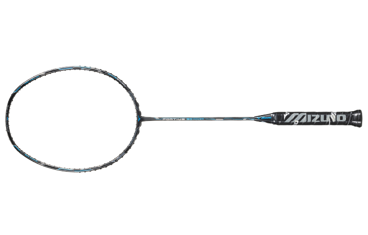 Mizuno FORTIUS 30 POWER Full Carbon Badminton Rackets Offensive Type Heavy Head, Stiff Shaft Professional Unisex 4UG5