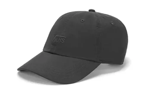 Vans Nylon Baseball Caps Unisex Black