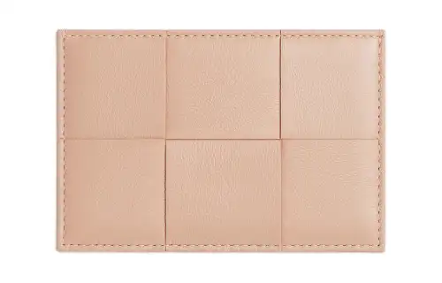 Bottega Veneta Logo Dembossed Card Holder