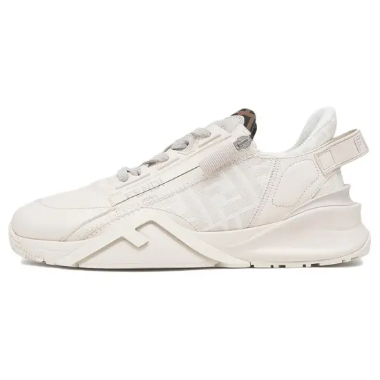 FENDI Flow Low-Top Sneakers White