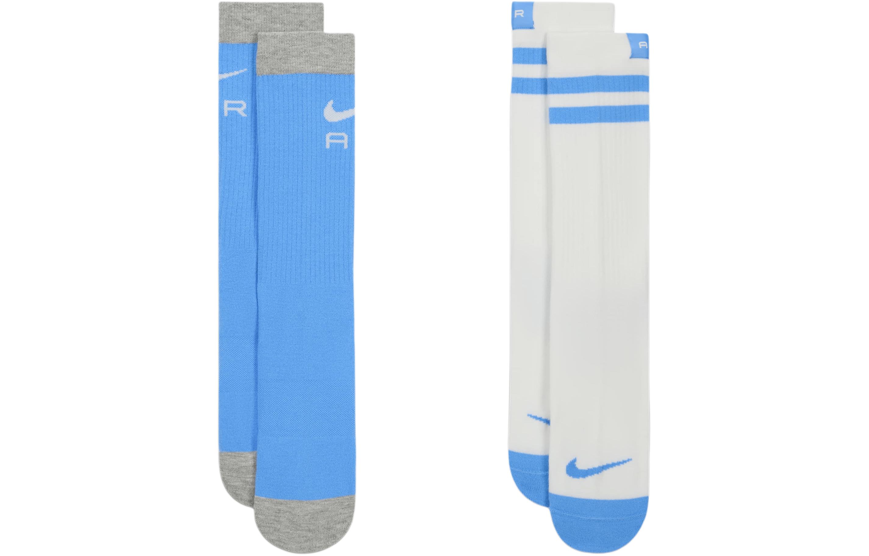 Носки Nike Средние однотонные (белые)