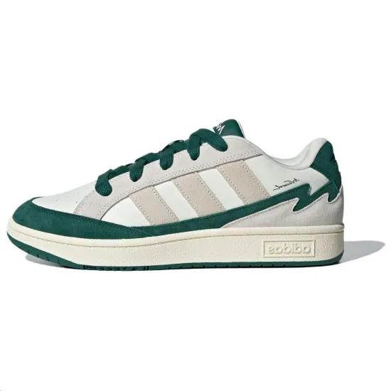 Adidas WCARD ADV Anti Slip Wear Resistant Low Top Skateboard Shoes Unisex Gray Green