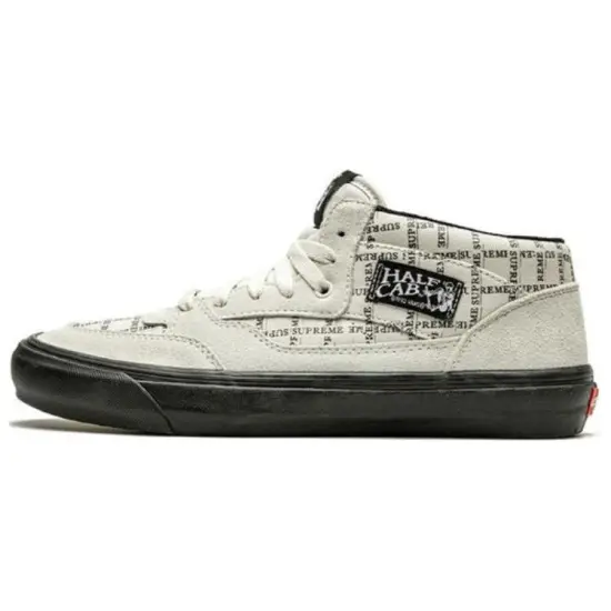 Vans Half Cab Supreme Grid White