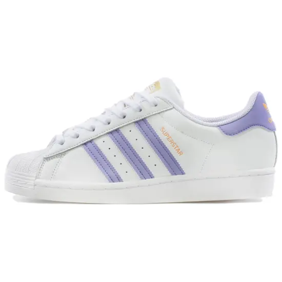 Adidas Originals Superstar White Light Purple