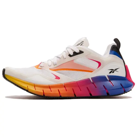 Reebok Zig Kinetica Horizon White Pink Blue Gradient