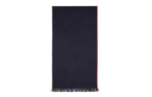 Loro Piana Knit Scarves Men's Blue