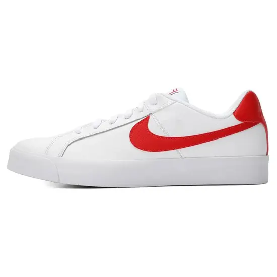 Nike Court Royale Skateboarding Shoes Men Low-top White/Red