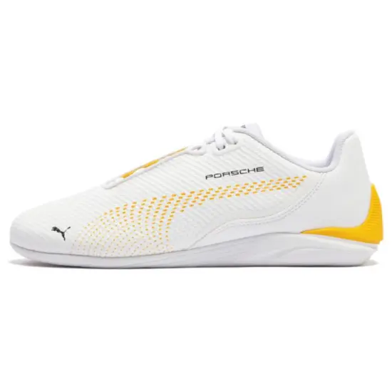 PUMA Porsche Legacy Drift Cat Decima Driving Shoes 'White Yellow'