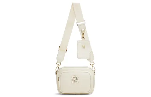 MLB Artificial Leather Crossbody Bag Regular Women's White