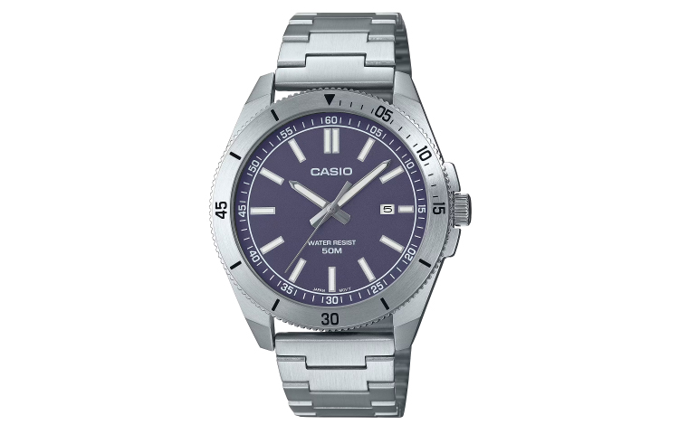 CASIO Unisex Standard Series Blue Watch MTP-B155D-2EV