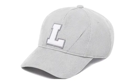 Li Ning Polyester, Cotton, Polyamide Composite Fiber Baseball Caps Unisex Gray/Blue