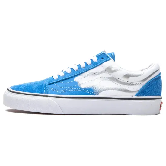 Vans Old Skool Flame Mediterranian Blue