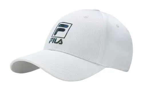 FILA Cotton, Polyester Baseball Caps Unisex Black/White