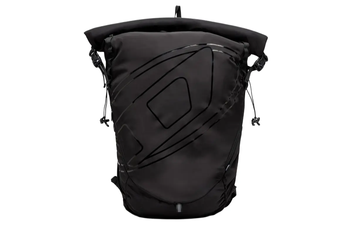 DIESEL Nylon Backpack Men's Black