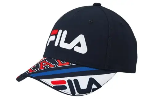 FILA Polyester, Cotton Baseball Caps Grade School Pink/Blue/Red