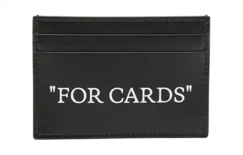 OFF-WHITE Quote card holder