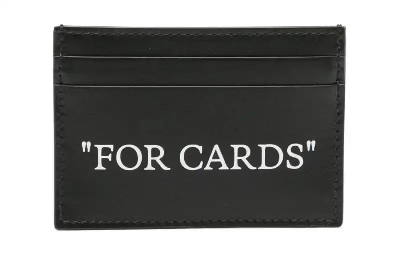OFF-WHITE Quote card holder