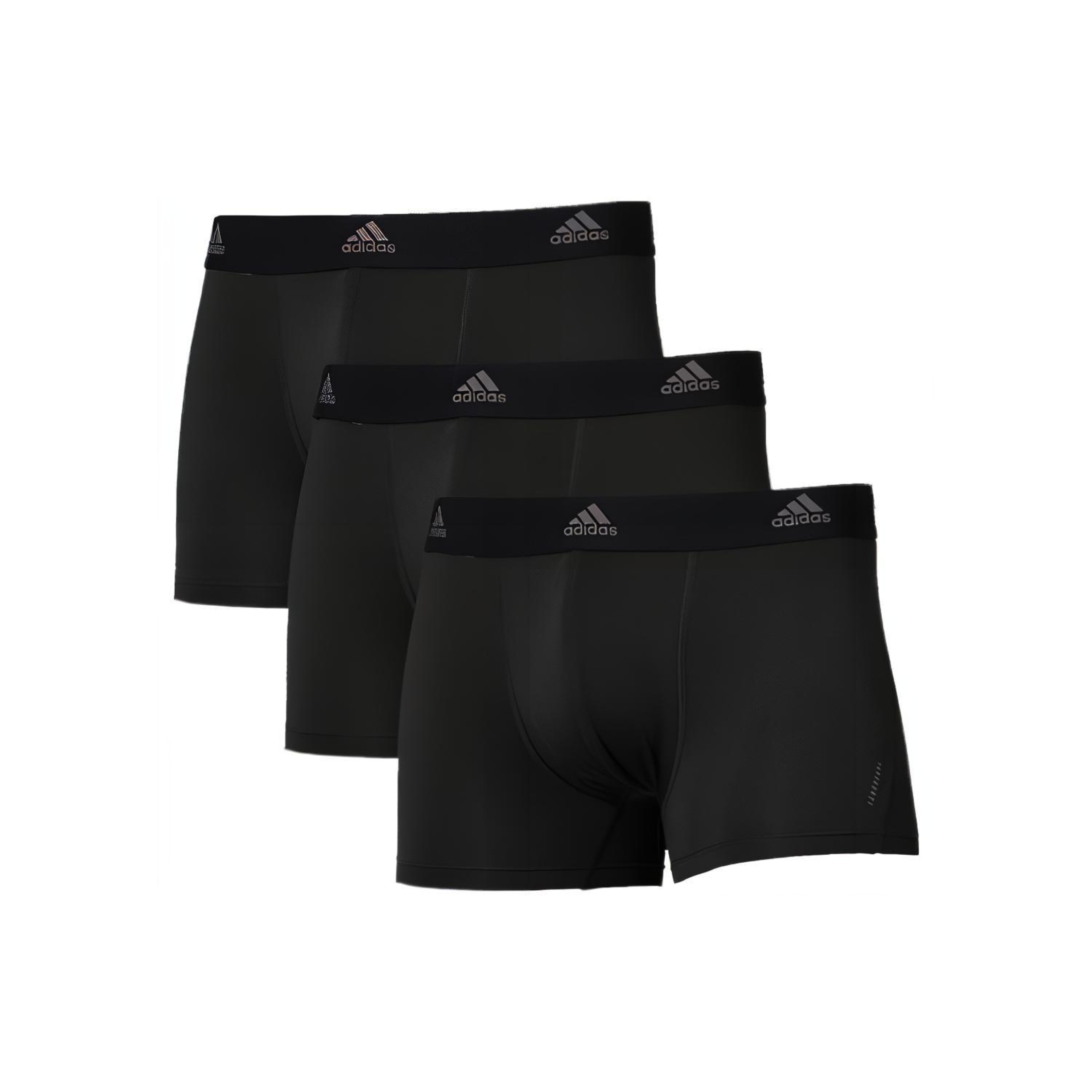 Мужские трусы-боксеры adidas (черные)