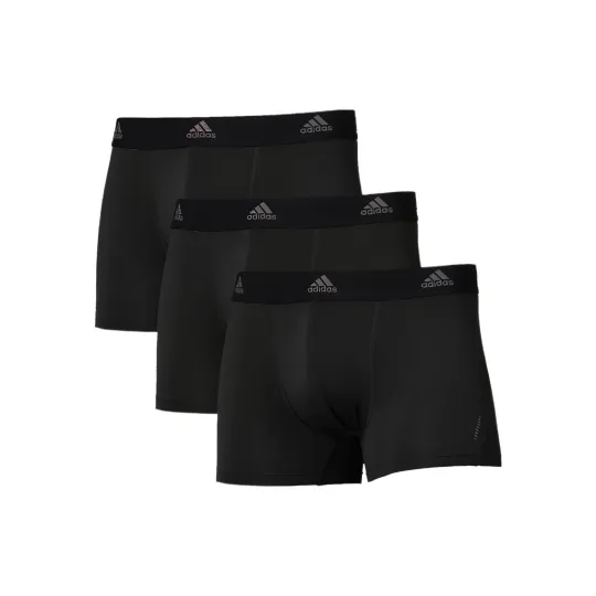 Adidas Boxer Briefs Men's 3 Pack Black