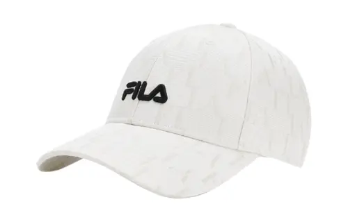FILA Polyester Fiber, Viscose Fiber, Cotton Baseball Caps Women's White