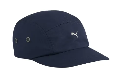 PUMA Polyester Baseball Caps Unisex Marine Blue