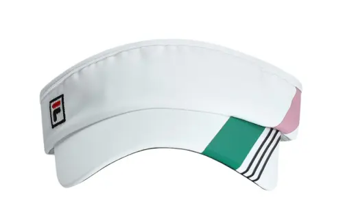 FILA Polyester Sun Protection Hats Unisex White
