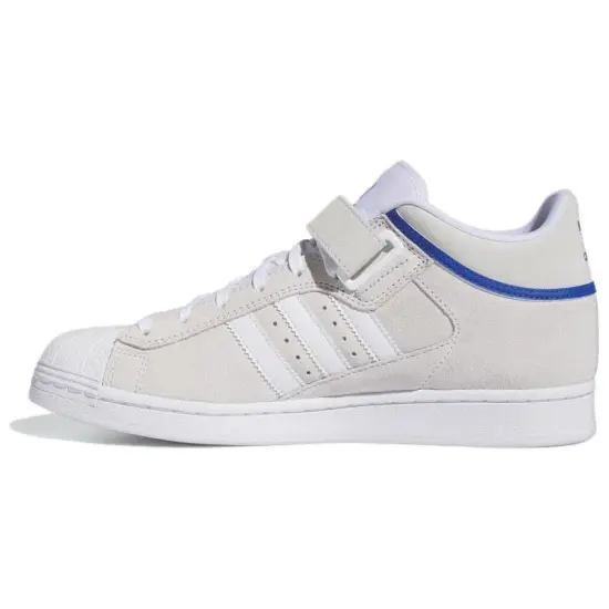 Adidas Originals Pro Shell Adv Crystal White Cloud White Royal Blue