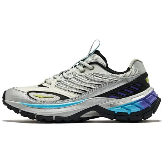 Erke Casual Shoes Men Low-Top Gray