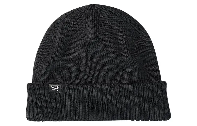 Arc'teryx Polyester Wool Beanies Unisex Black/Brown/Blue