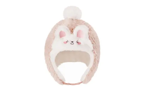 FILA Polyester Trapper Hats Kids' Pink/White