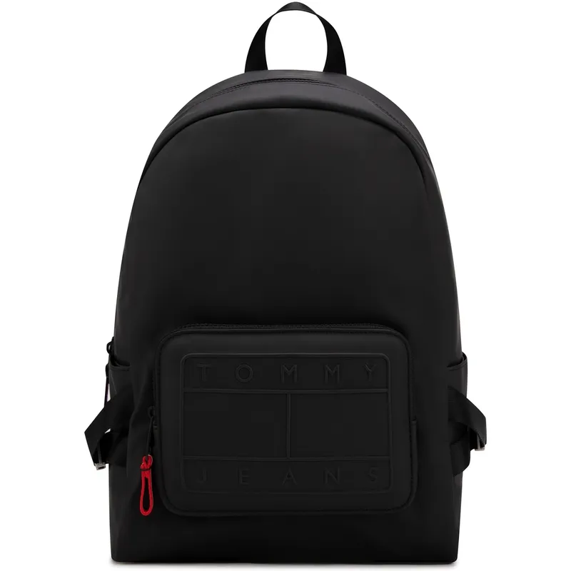 Tommy Hilfiger Artificial Leather Backpack Large Men's Black