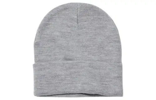 UNIQLO Acrylic, Polyamide, Sheep Wool Beanies Unisex Gray