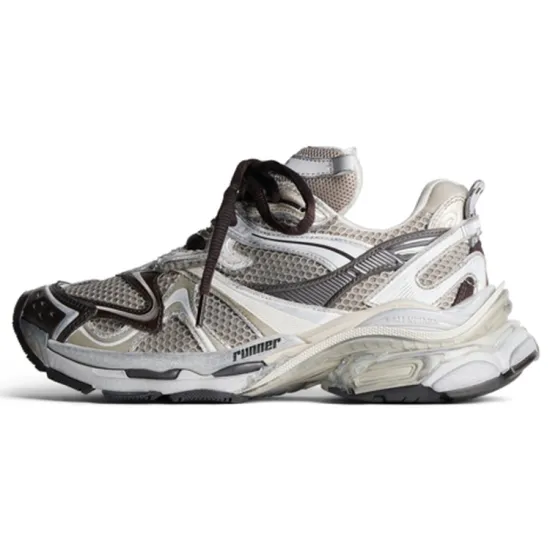 Balenciaga Runner 2.0 Sneakers 'Beige Mesh And Polyurethane'