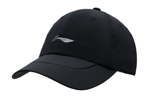 Li Ning Polyester, Polyamide, Elastane Baseball Caps Unisex Black/White