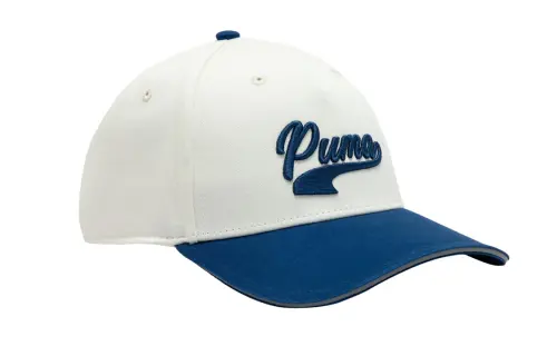PUMA Cotton, Polyester Baseball Caps Unisex Blue White