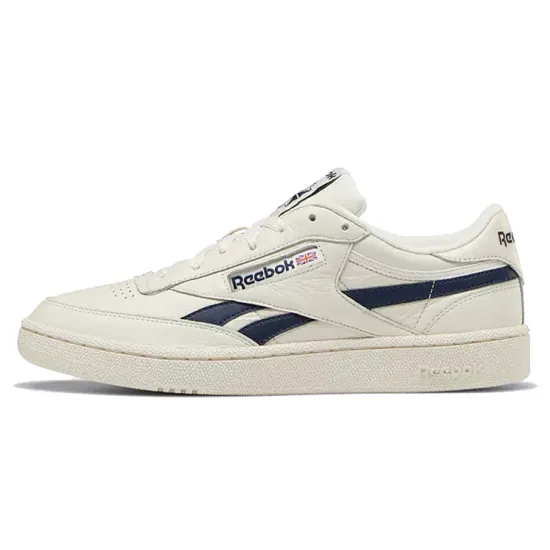 Reebok Club C Skateboarding Shoes Unisex Low-top White/navy