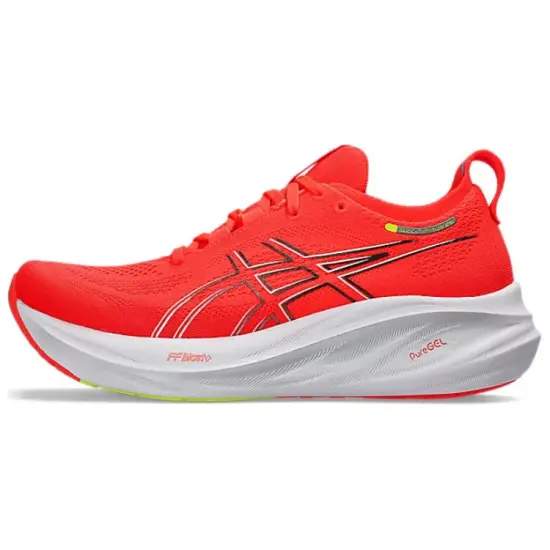 Asics Women's Gel Nimbus 26 'Sunrise Red Pure Silver'