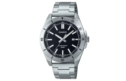 CASIO Unisex Standard Series Black Watch MTP-B155D-1EV