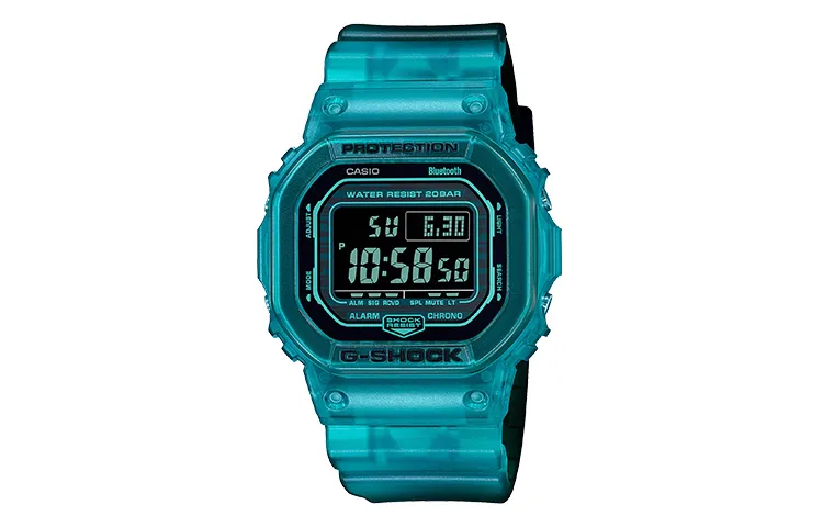 CASIO Unisex G-SQUAD Series Blue Watch DW-B5600G-2PR
