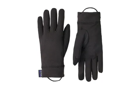 Patagonia Recycled Polyester Knit Gloves Unisex Multicolor