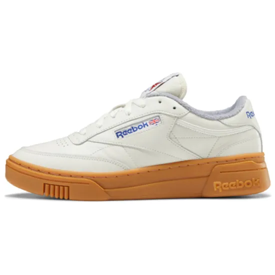 Reebok Club C Skateboarding Shoes Unisex Low-top Off White