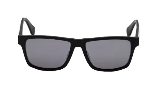 Adidas Originals Plastic Rectangular Sunglasses Men's Black