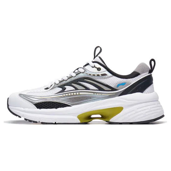 LINING Comet LITE Casual Shoes Men Low-Top Standard White/Ultimate Gray/Night Black