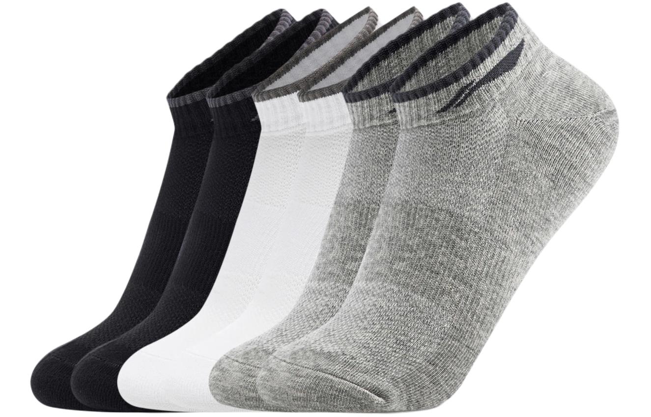 Li Ning Fitness Series Ankle Socks Unisex 6 Pack