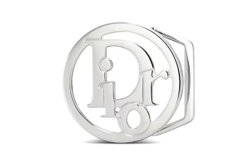 DIOR Metal, Brass Accessories Men's Silver