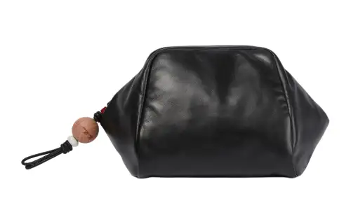 Loro Piana Calfskin Crossbody Bags Small Women's Black
